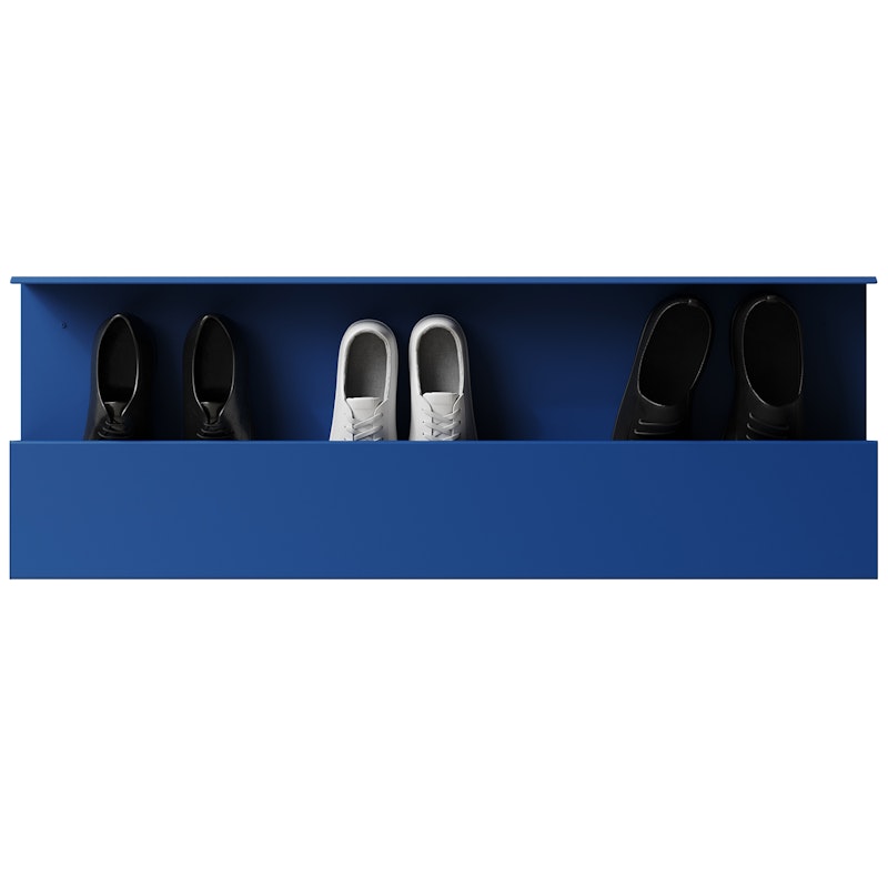 Shoe Rack 100 cm, Blue