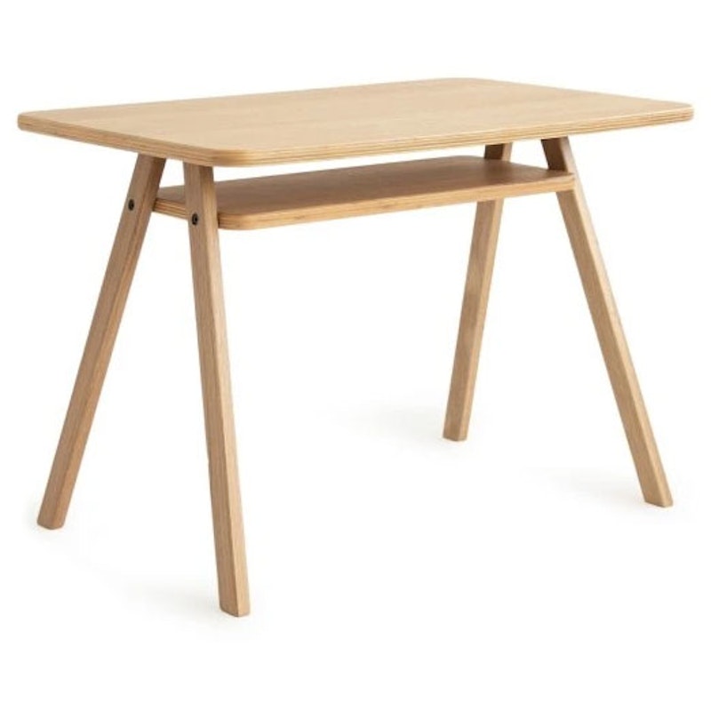 Growing Green Table 70 x 45 x 50 cm, Natural Oak