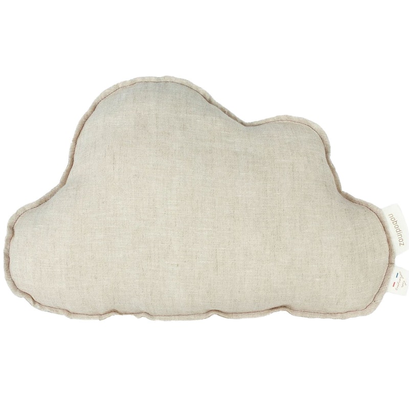 Lin Français Cloud Cushion, Greige