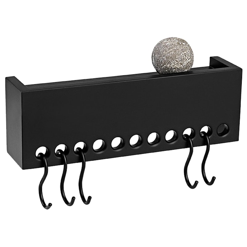 So-Hooked Shelf Xs, black