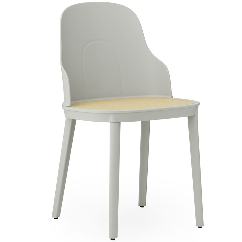 Allez Chair With Moulded Weave, Warm Grey