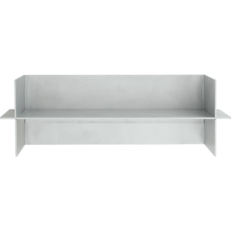 Alu Shelf Brushed Aluminium 60 cm