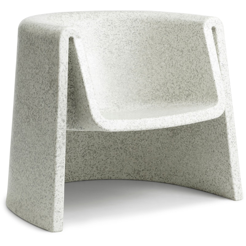 Bit Lounge Chair, White