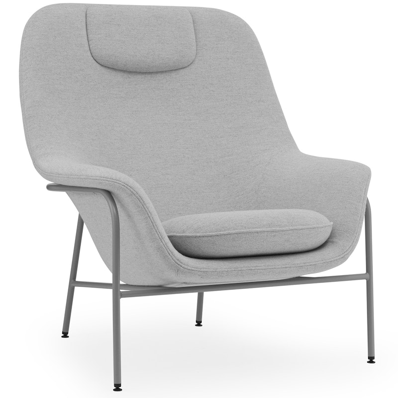 Drape High Armchair, Hallingdal 110 / Grey