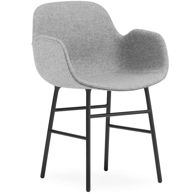 Form Armchair, Synergy LDS16 / Black Steel