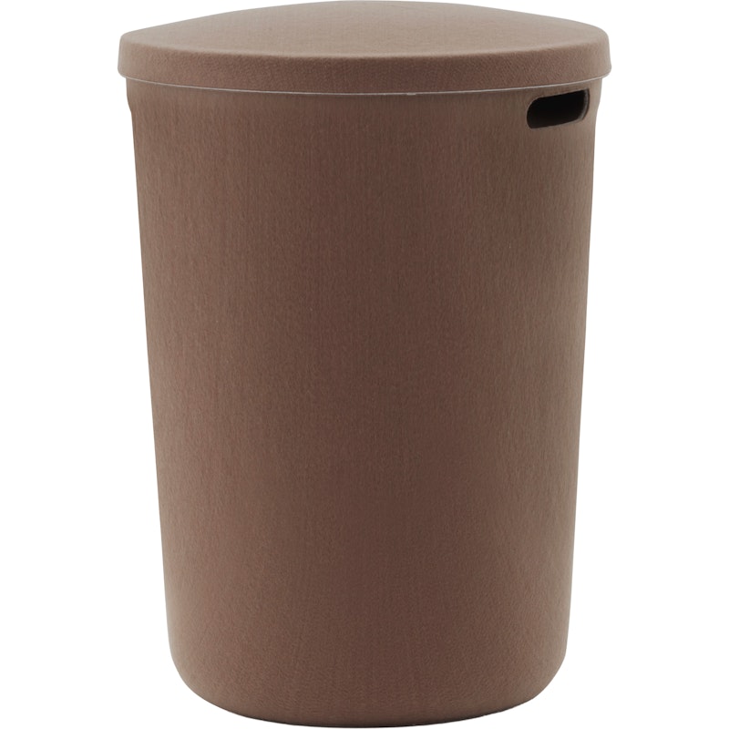 Hide Laundry Basket, Brown