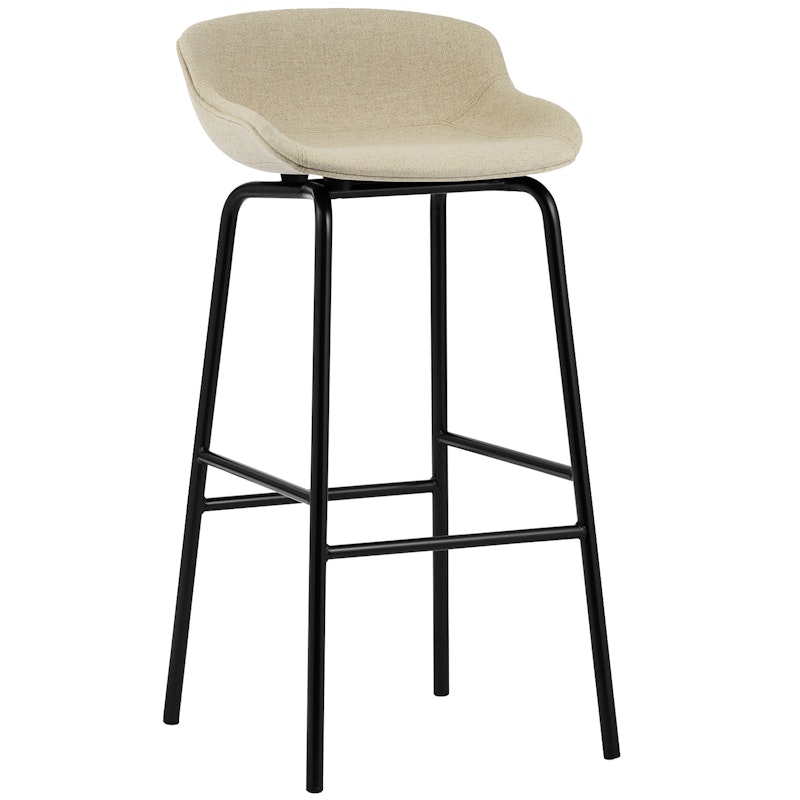 Hyg Bar Stool 75 cm, Sand / Black