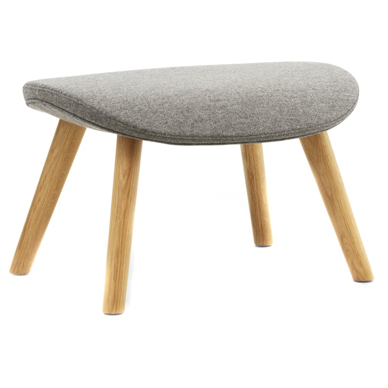 Hyg Footstool, Main Line Flax Camden Grey