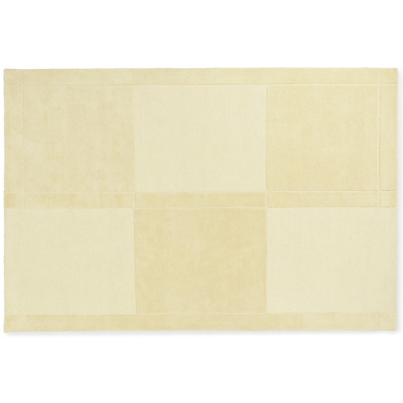 Level Rug 200x300 cm, Light Yellow