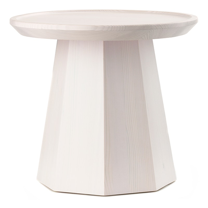 Pine Side Table Ø45 cm, Rose