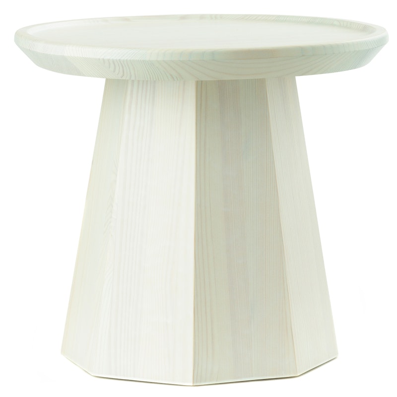 Pine Side Table Ø45 cm, Light Green
