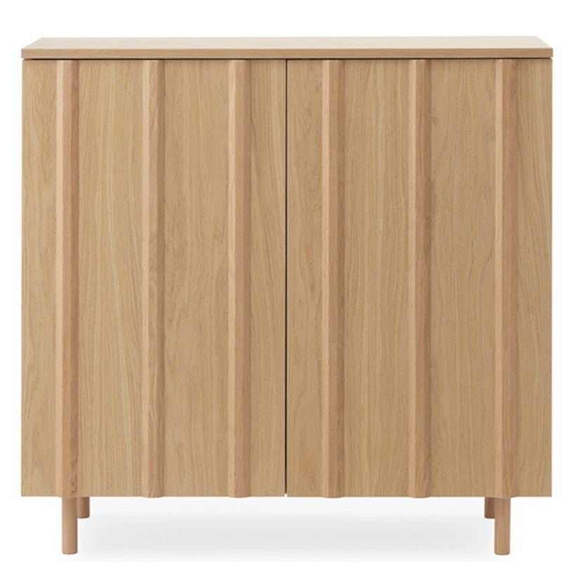 Rib Cabinet Cabinet Oak, Nature