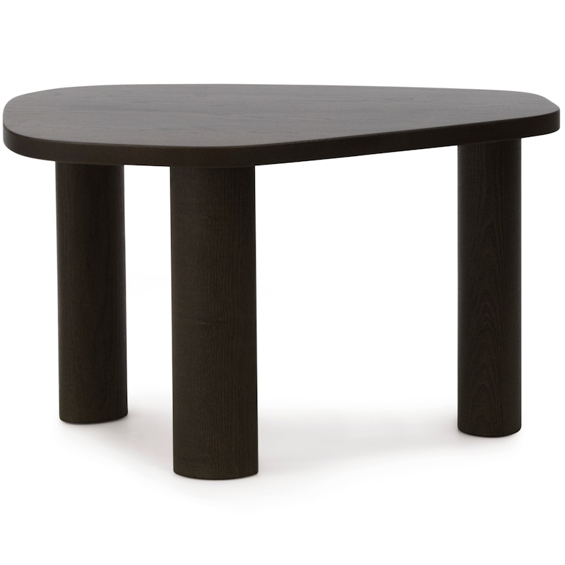 Sculp Coffee Table S, Dark Stained Ash