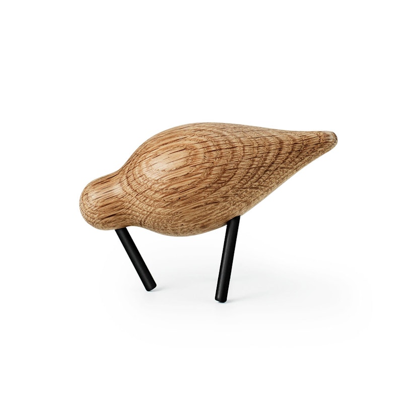 Shorebird Small, Black/Oak