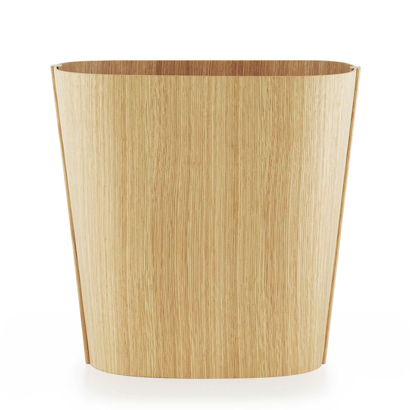 Tales Of Wood Wastebasket, Oak