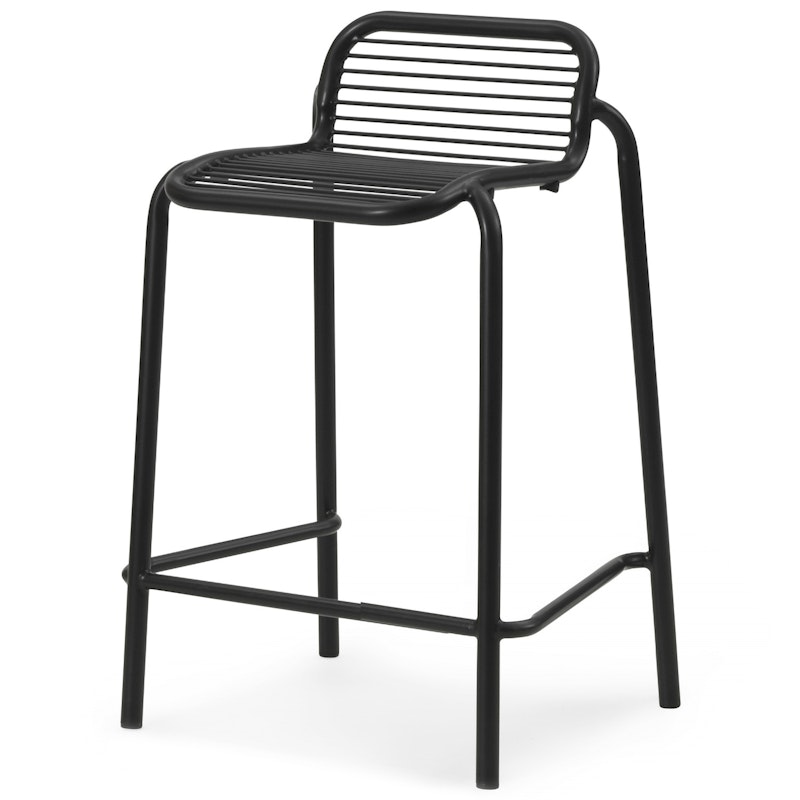 Vig Bar Stool 65 cm, Black