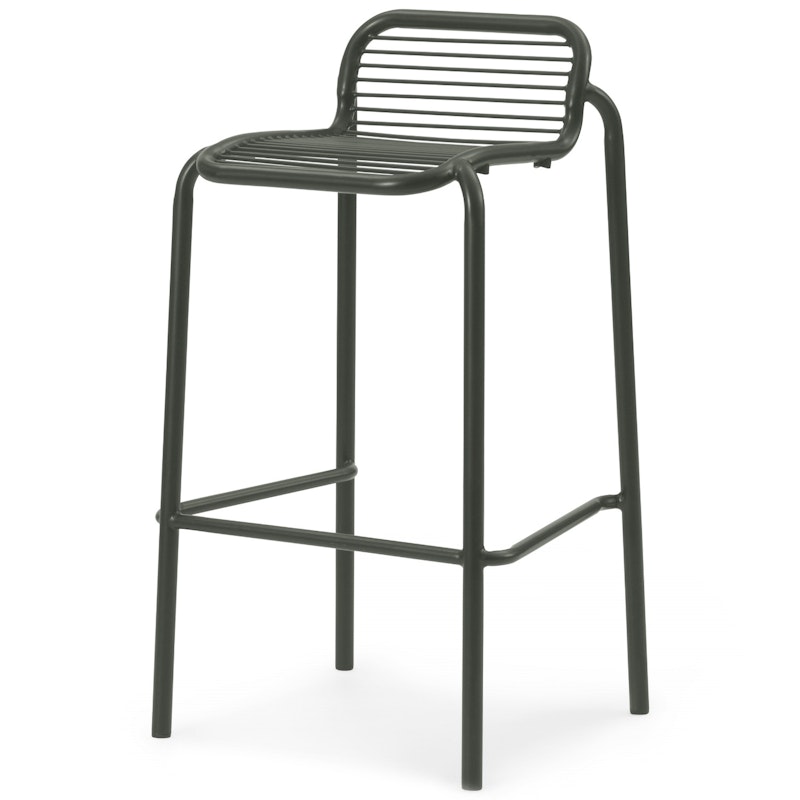 Vig Bar Stool 75 cm, Dark Green