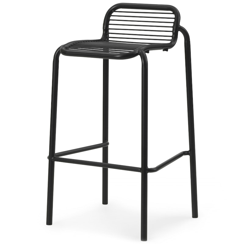 Vig Bar Stool 75 cm, Black