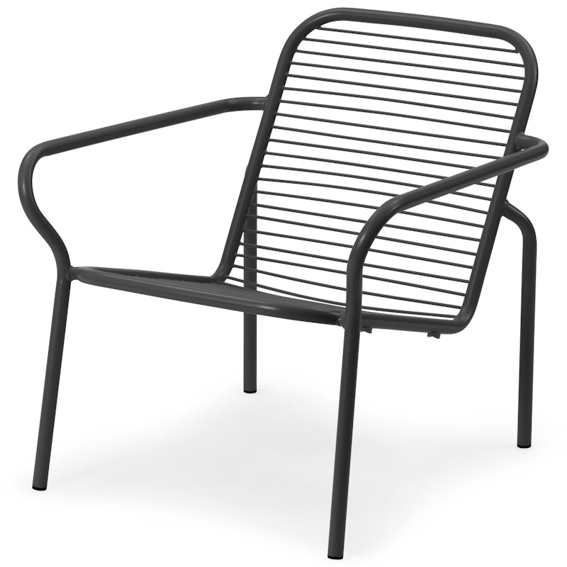 Vig Lounge Chair, Black