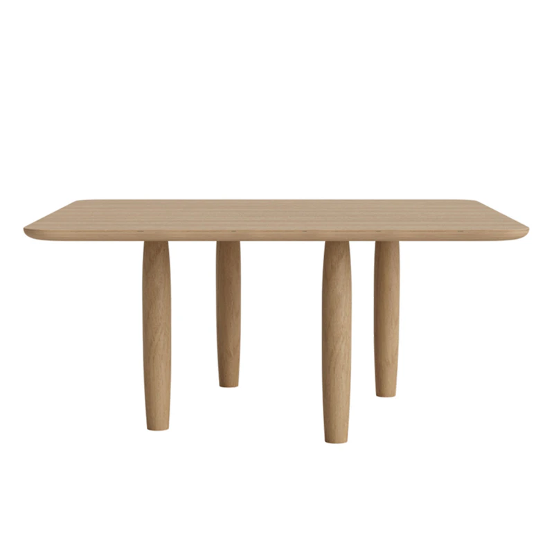 Oku Coffee Table 80x80 cm, Oak