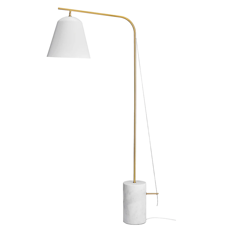 Line Two Floor Lamp, White