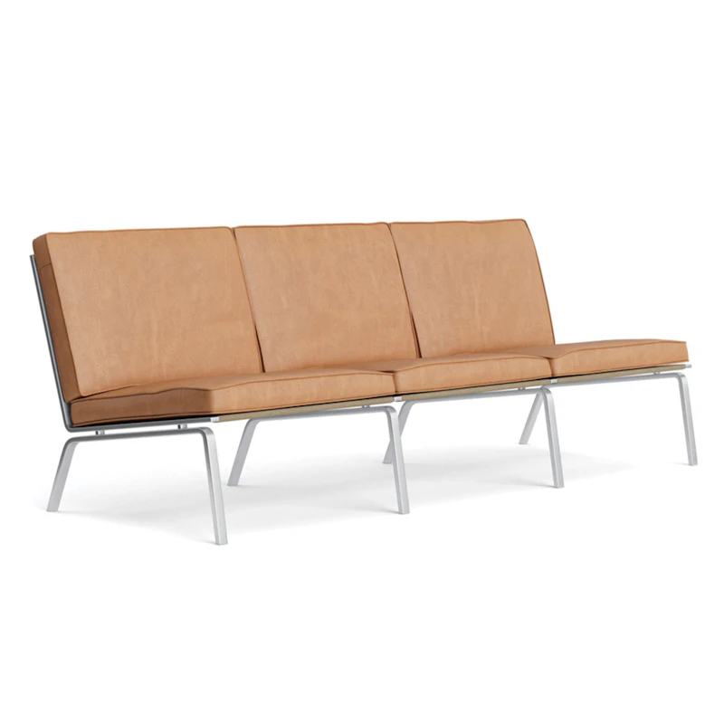 Man 3-Seater Sofa, Kamel