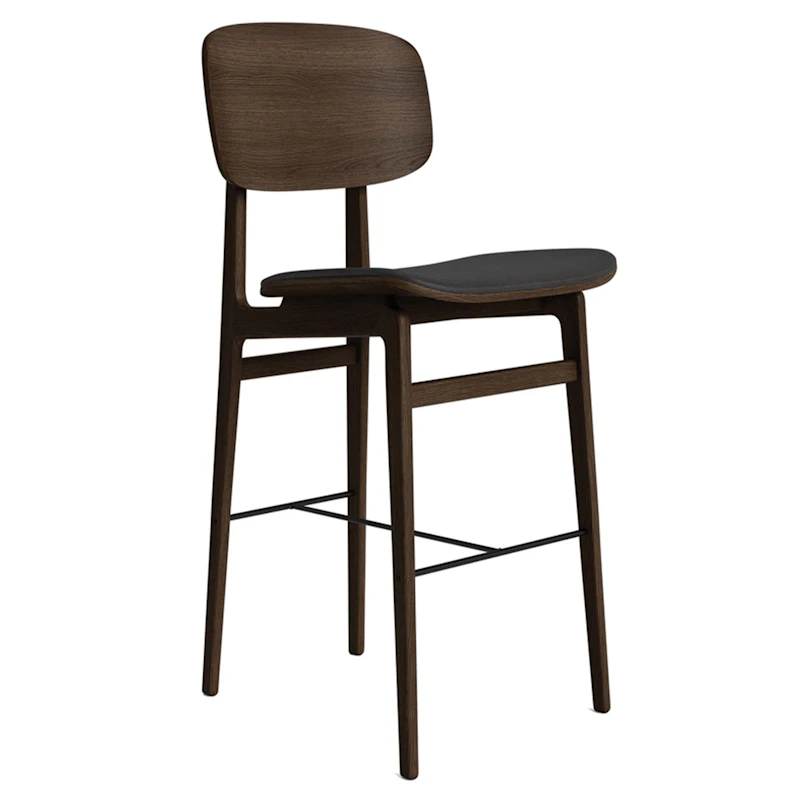 NY11 Bar Stool, Dark Oak / Anthracite