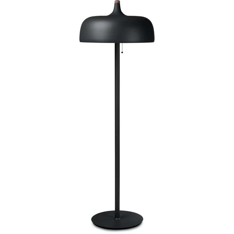 Acorn Floor Lamp, Matte Black
