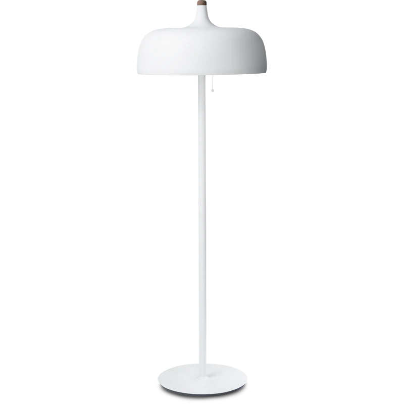 Acorn Floor Lamp, Matte White