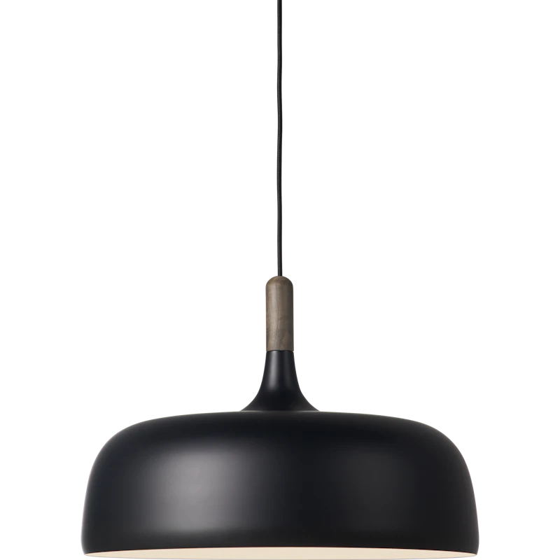 Acorn Pendant, Black