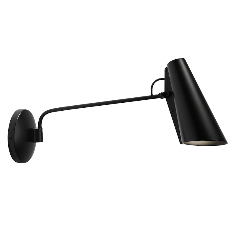 Birdy Swing Wall Lamp, Black
