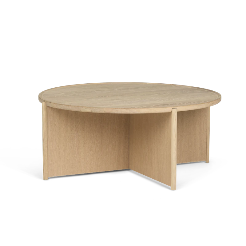 Cling Coffee Table 90 cm, Oiled Oak