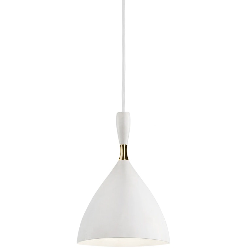 Dokka Pendant, Matte White
