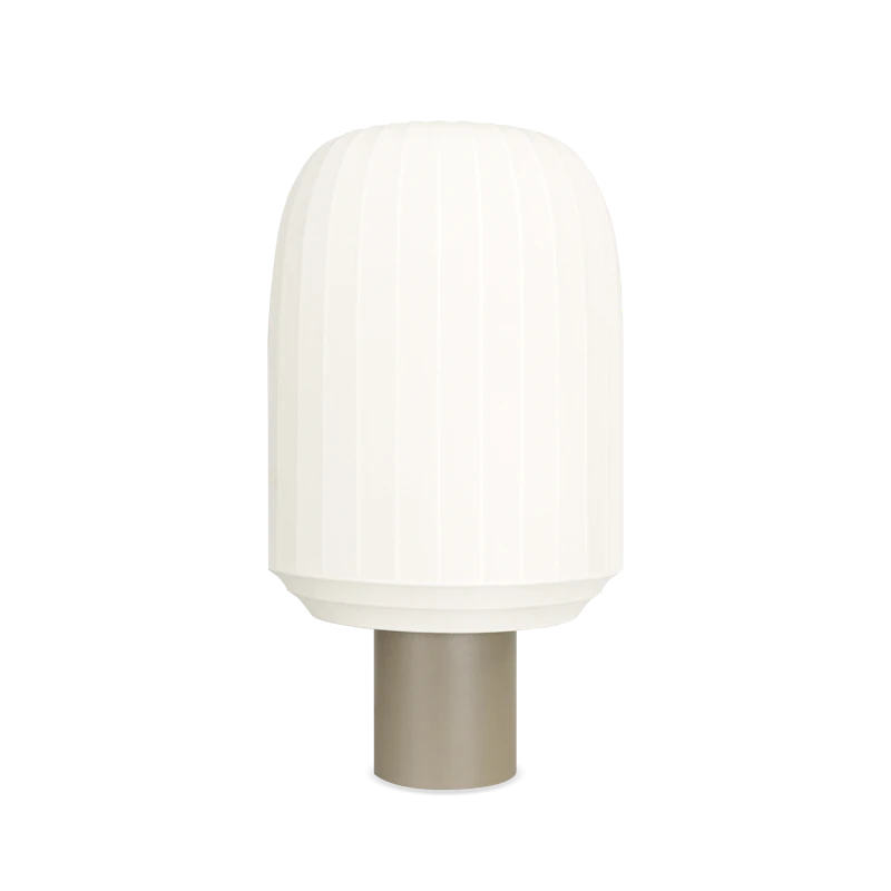 Tradition Floor Lamp Grey Beige/White
