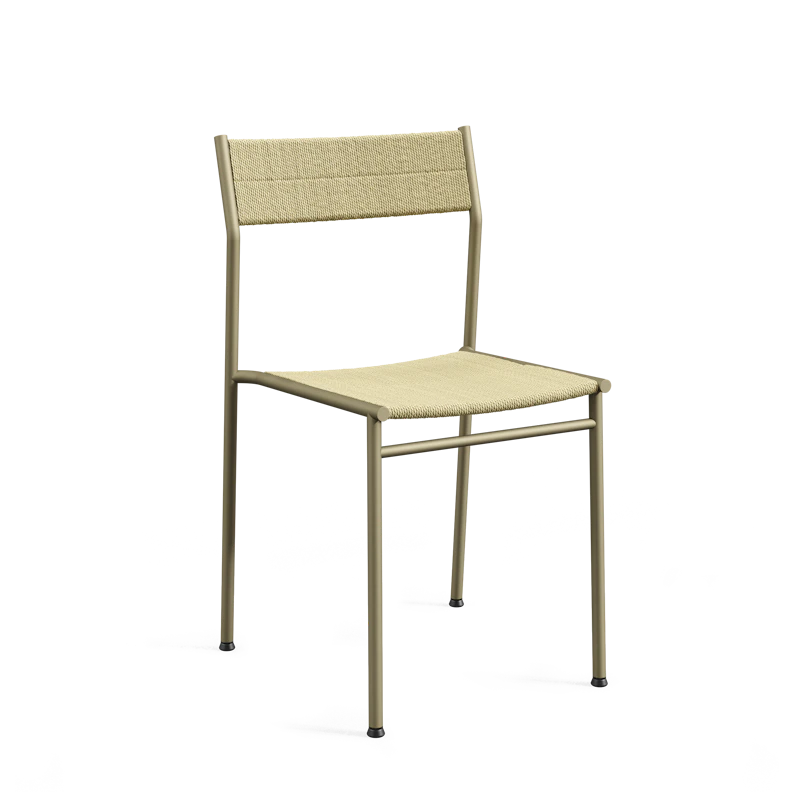 Vev Dining Chair Grey Beige/Natural