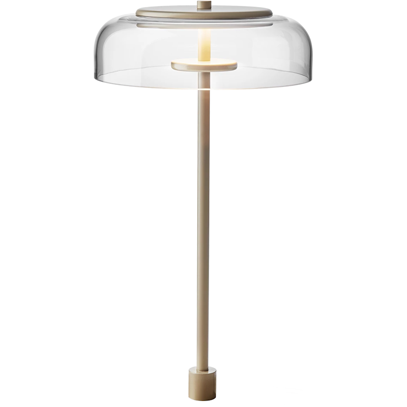 Blossi Table Lamp Integrated 230 mm, Nordic Gold / Gold