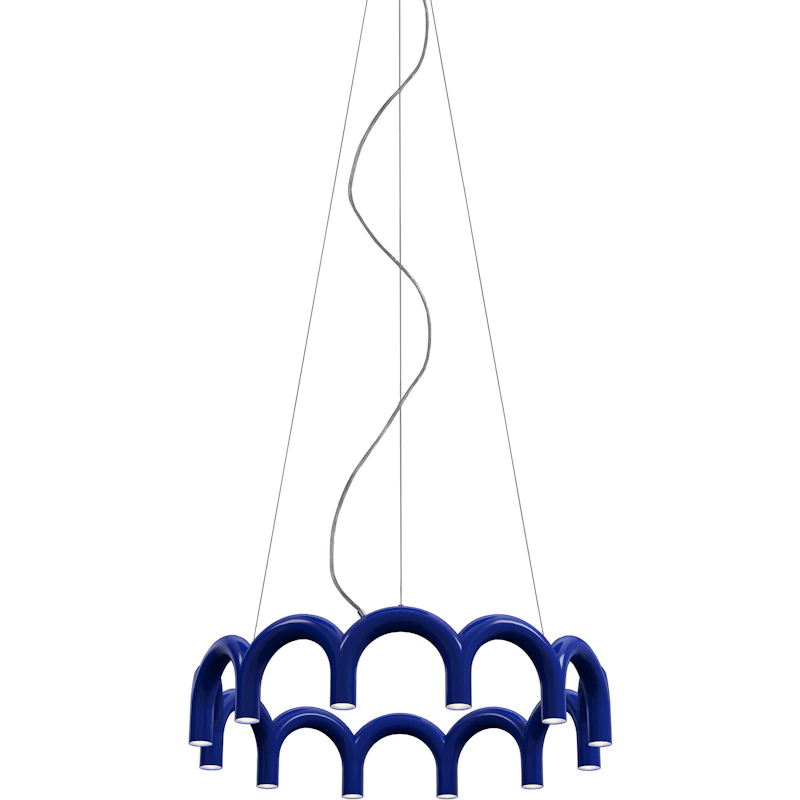 Arch Circle 98 Pendant, Blue