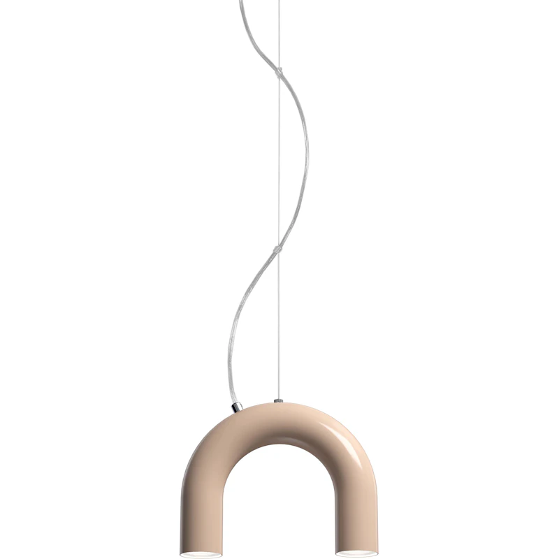 Arch Single Pendant, Nude