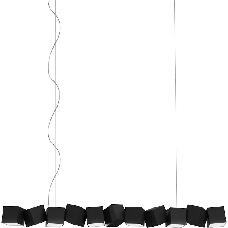 Blockchain 11 Pendant, Black