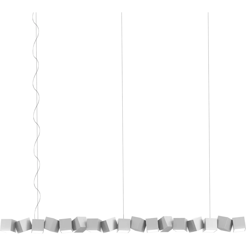 Blockchain 17 Pendant, White