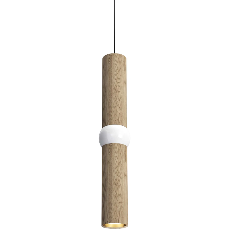 Lightbone Pendant Medium, Naturlig Ek