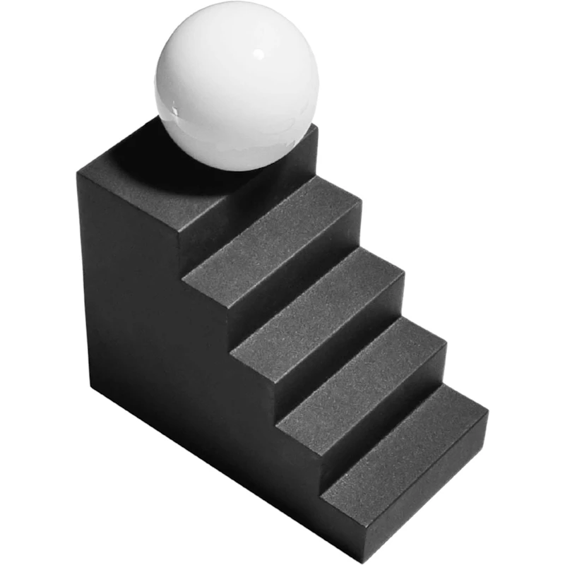 Stair Table Lamp, Black