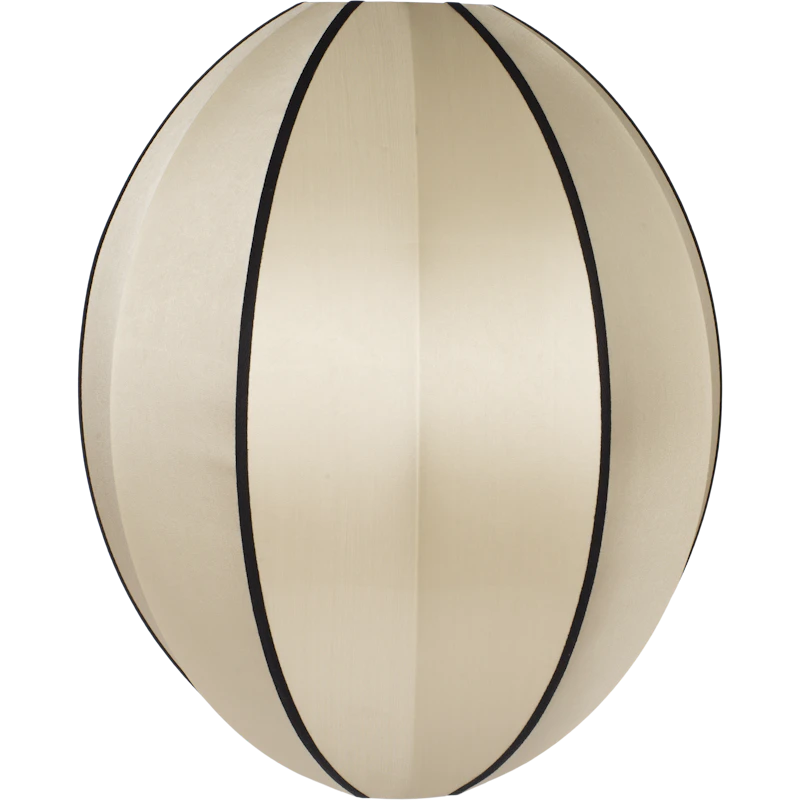 Indochina Lampshade Oval Large, Classic