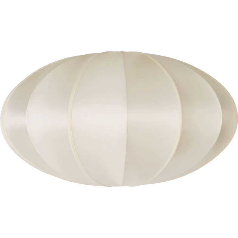 Indochina Lampshade Pumpkin, Raw White