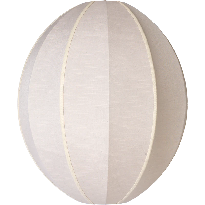Indochina Lampshade Oval Large, Sand