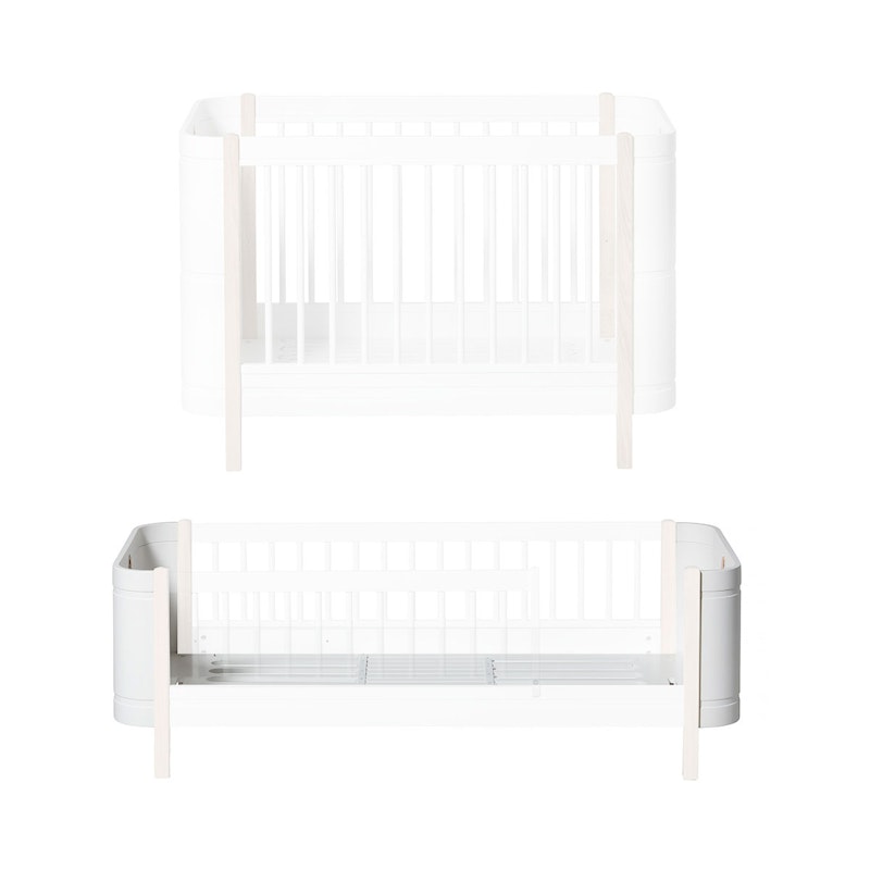 Wood Mini+ Sibling Kit add. To Mini+ Basic, White
