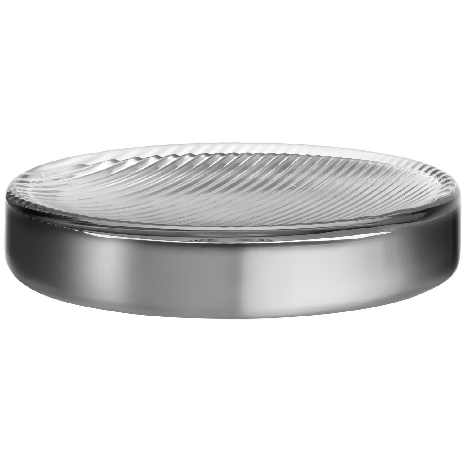 Array Dish Silver, 25,6 cm from Orrefors | RoyalDesign.co.uk