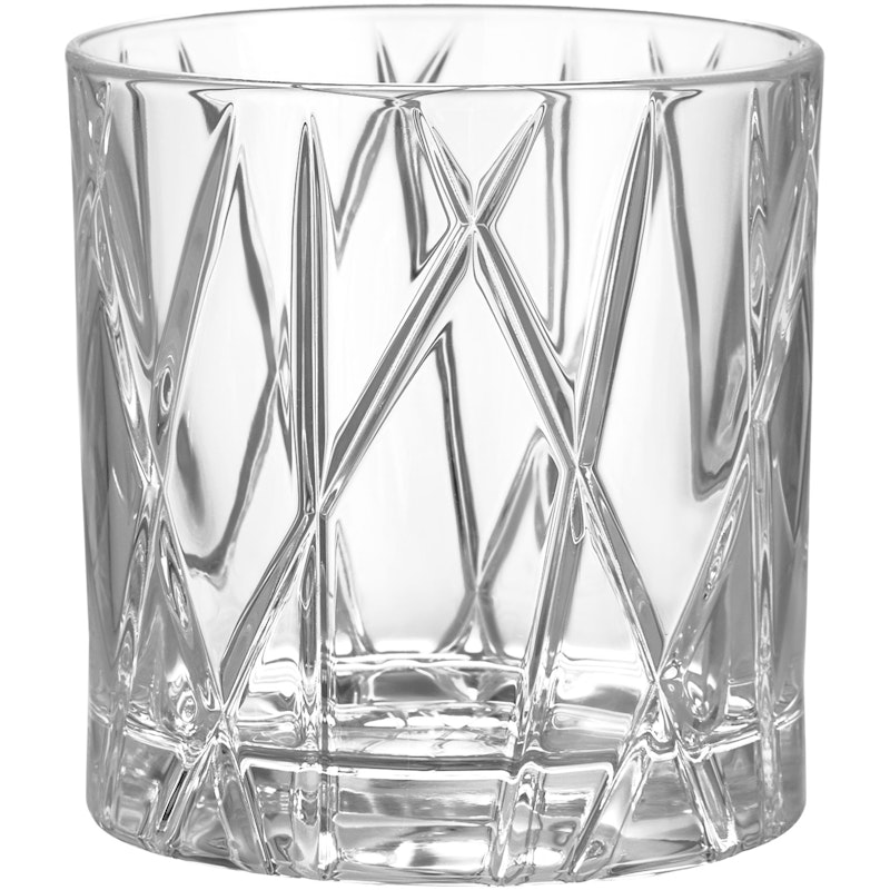 City Whiskey Glass DOF 34 cl, 4 pcs