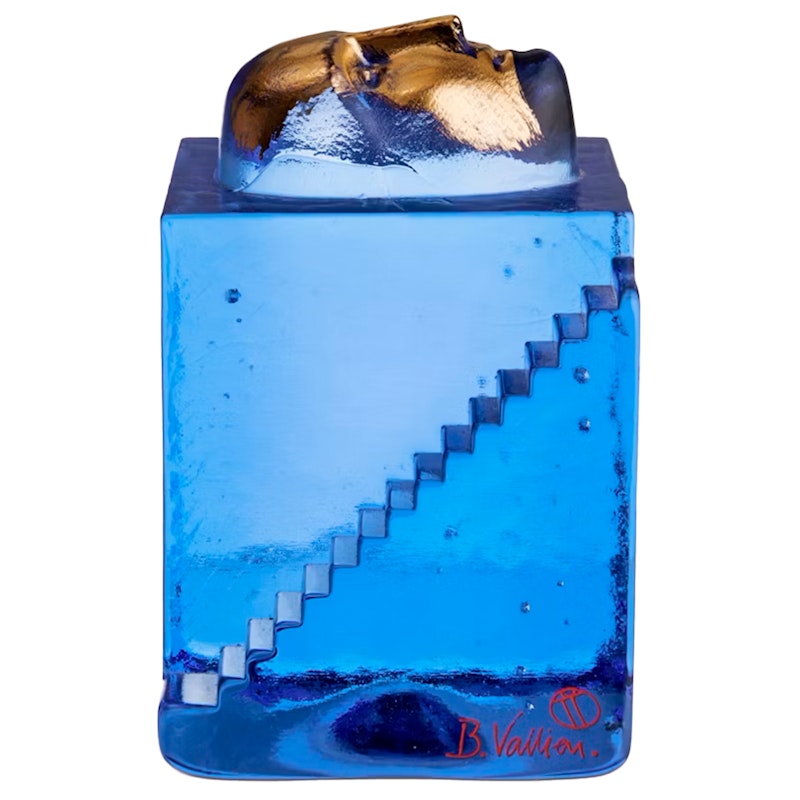 Fortress Man BV AC-25 Glass Decoration, Blue