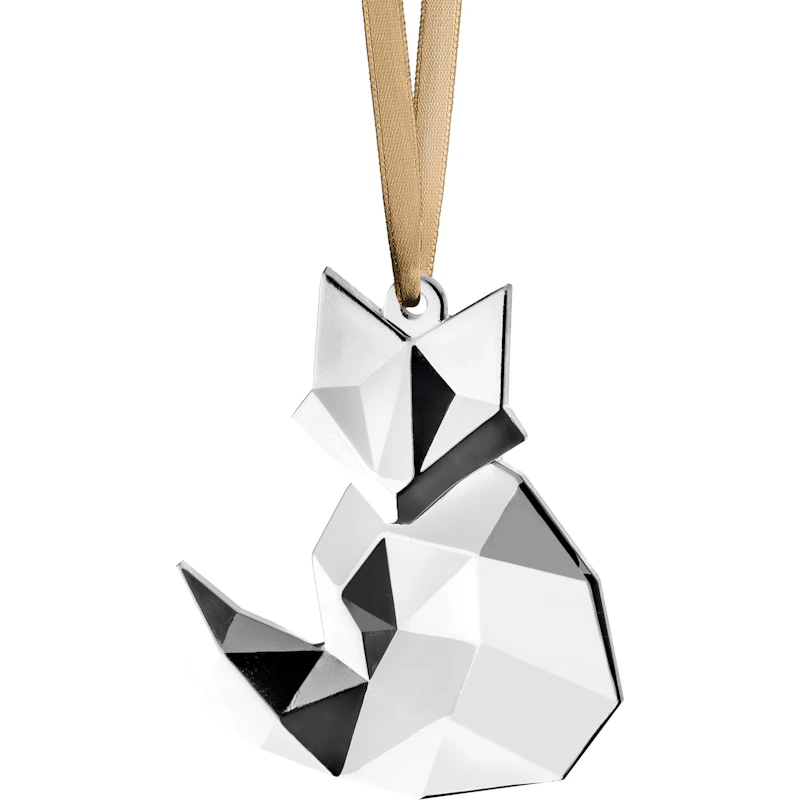 Christmas Decoration Fox, Clear